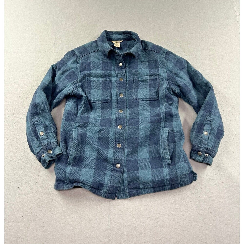 Duluth Trading Company Women’s Flapjack Flannel Shirt Jacket Small